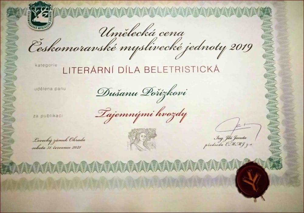 Ocenění z výstavy myslivosti